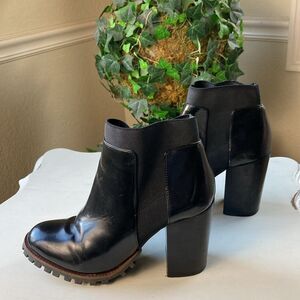 Steve Madden Black Ankle Boots